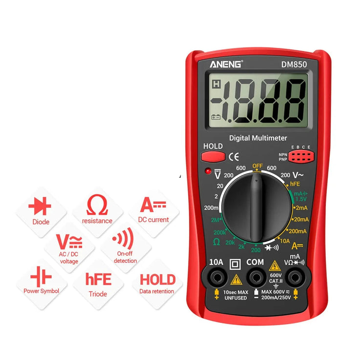 DM850 Electric Digital Multimeter