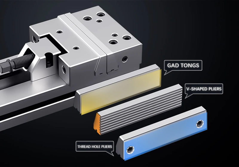 GT Precision Bench Vise 4" 5" – High Accuracy Grinding & Milling Vise