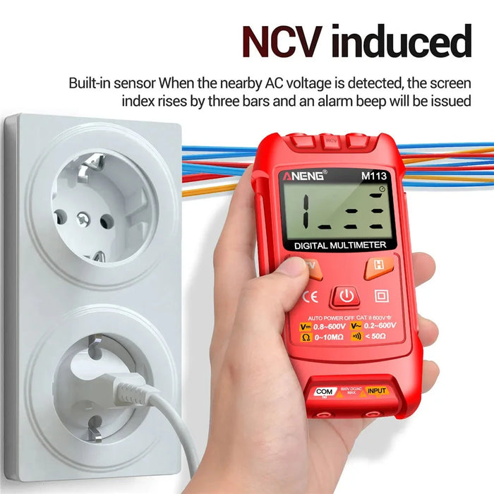 M113 Mini Digital Multimeter AC/DC Voltage Meter