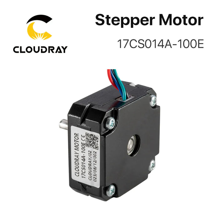 Cloudray Nema 17 20mm 2-Phase Open Loop Stepper Motor 0.4N.m, 1.0A, Shaft Diameter 5mm