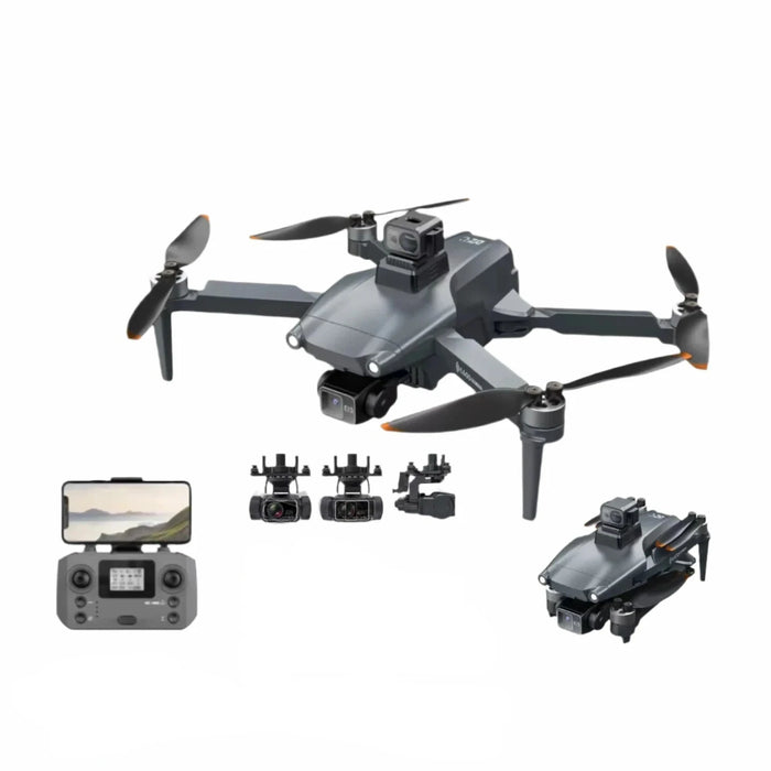 L600 PRO MAX Drone - 4K Professional HD Dual Camera with Obstacle Avoidance and Brushless Quadcopter