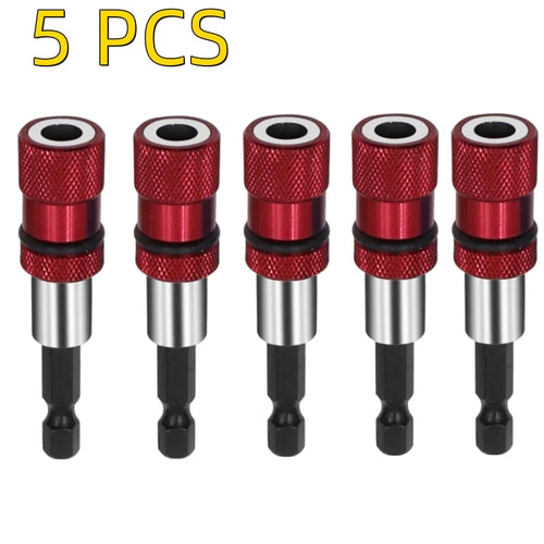 Vástago hexagonal Profundidad del tornillo Portapuntas de destornillador magnético Hex de 1/4 de pulgada 