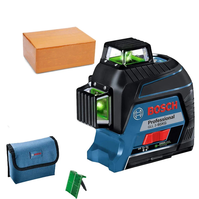 Bosch Laser Level 12 Line Green Vertikal- und Horizontalmesswerkzeug 