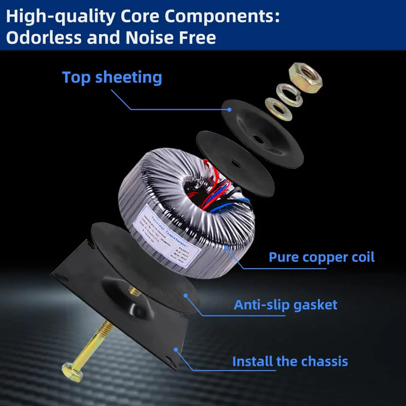 Universal Step-Up/Step-Down Voltage Converter (110V/230V)