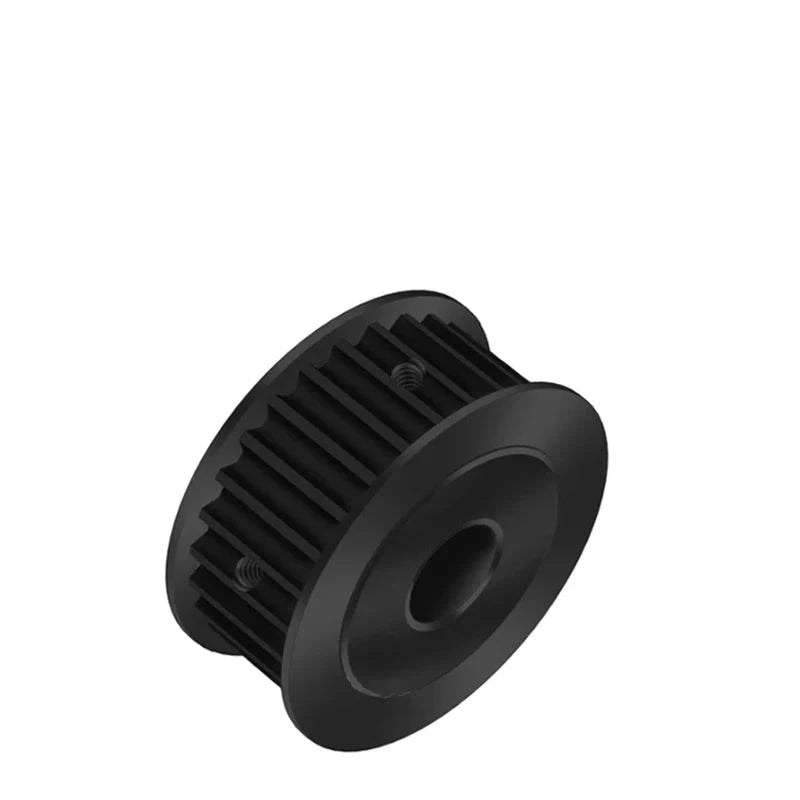 HTD3M 12T-16T Negro 45# Polea de sincronización de acero HTD-3M 12 13 14 15 16 
