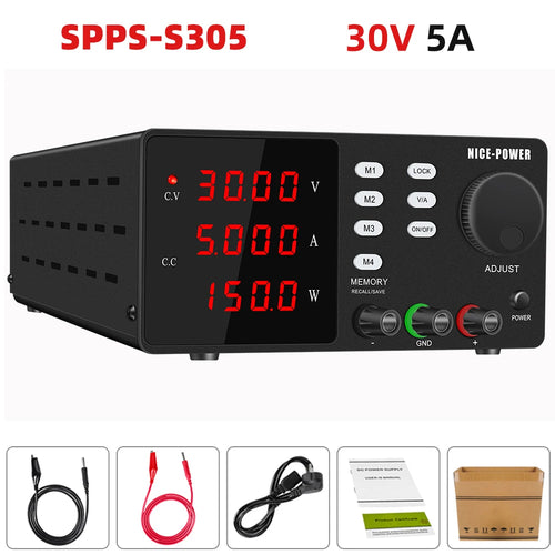 Nice-Power Lab Programmable DC Power Supply – Precision Laboratory Power Source