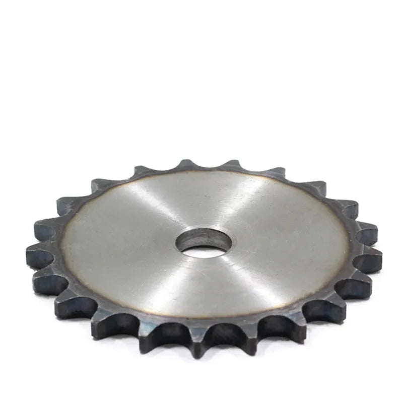 Cadena de rodillos de acero A3, piñón plano de transmisión de cadena de 10A, 10-21 dientes, 1 ud. 