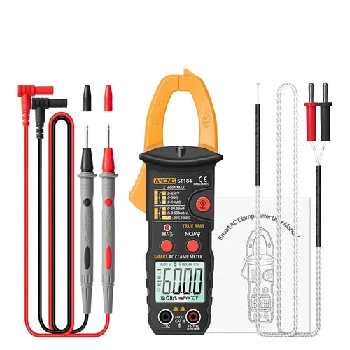 ST184 6000 Counts Digital Professional Clamp Multimeter