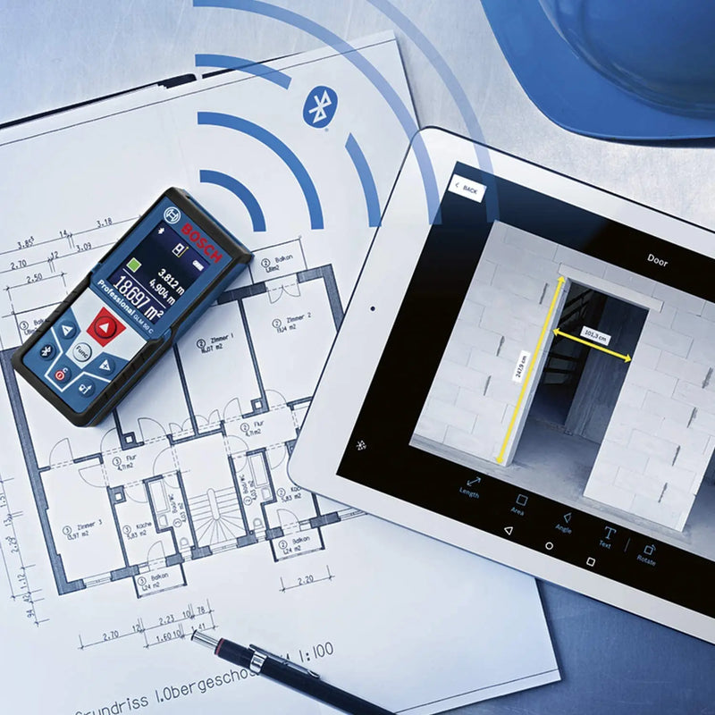 Instrumento de medición Bosch Telémetro láser Láser infrarrojo de mano 