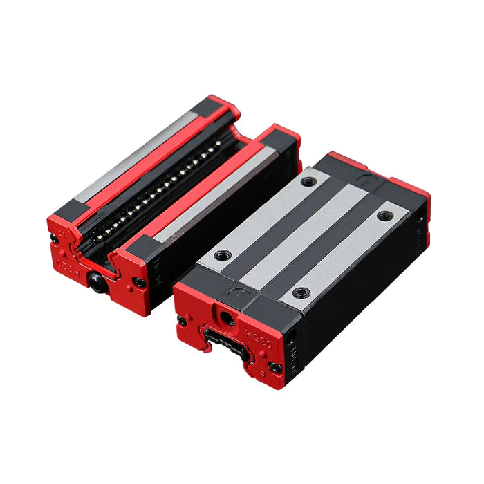 HGH25HA and HGW25HC Long Carriage Slider Blocks - 25mm for Linear Guide Rails