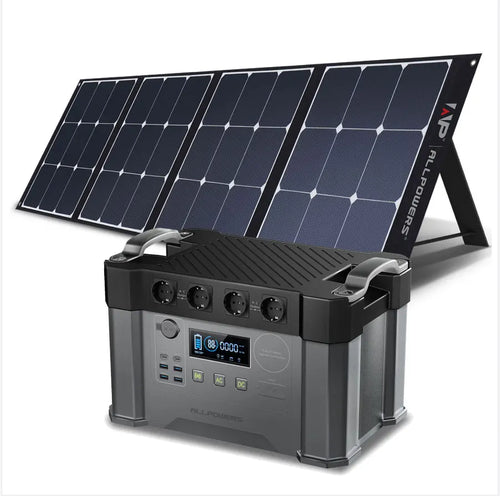 ALLPOWERS 200 / 400W Monocrystalline Solarpanel Waterproof Foldable