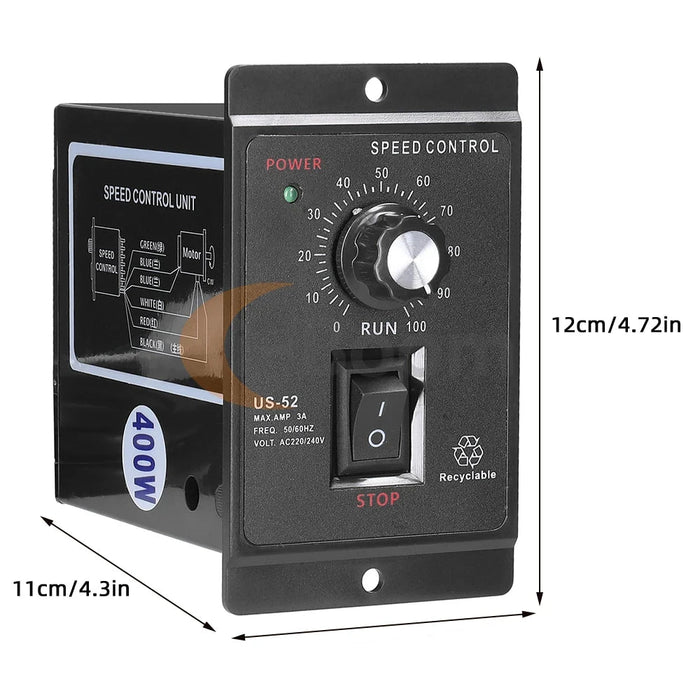 AC 220V 400W Motor Speed Controller