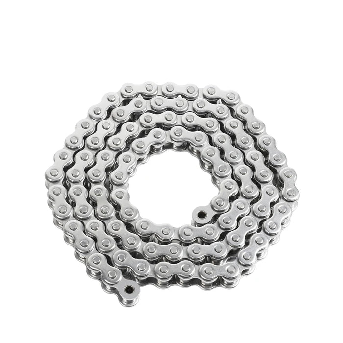 304 Stainless Steel Short Pitch Roller Chain - 1/1.524 Meter (Single Row)