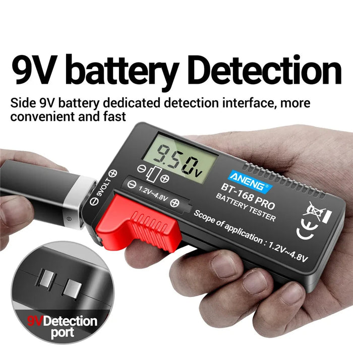 BT-168 PRO Universal Digital Battery Tester