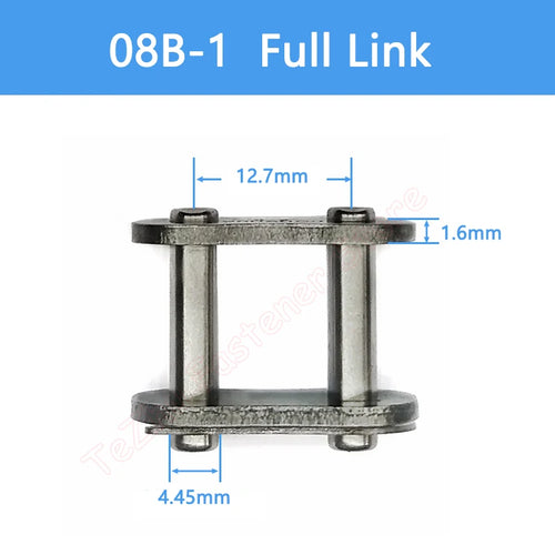 08A 08B Roller Chain / Sleeve Chain (Single Row) Chain Link for Industrial Transmission