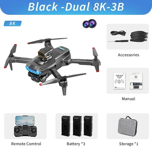 P15 Drone 5G Professional 8K GPS Dual Camera