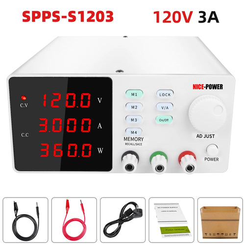 Nice-Power Lab Programmable DC Power Supply – Precision Laboratory Power Source