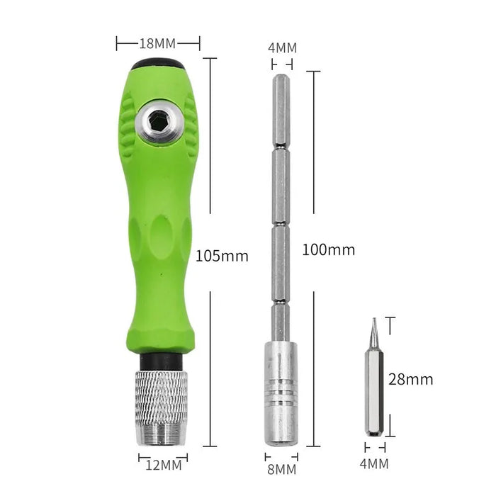 32 in 1 Multifunctional Screwdriver Set with Magnetic Precision Tips