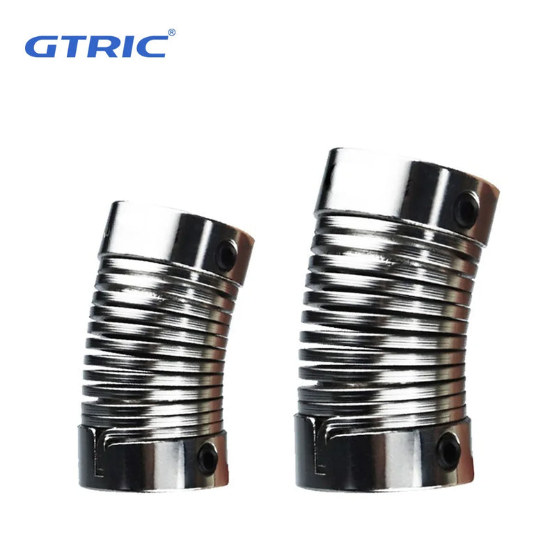 Acoplamiento de resorte D26L50 Rosca flexible Ángulo excéntrico Aluminio 