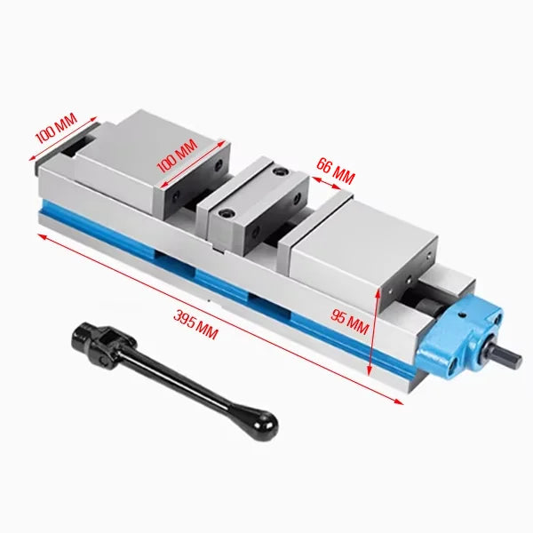 Double-Way Split Vise 4" 6" | CNC Milling Machine Dual Direction Bench Vise Cast Iron
