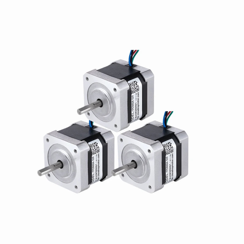 Motor paso a paso Cloudray Nema17 bifásico 0,2 Nm 1,2 A 40 mm 4 conductores para 3D 