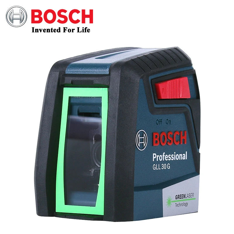 BOSCH Nivel Láser GLL30G Vertical Horizontal Luz Verde Alto 