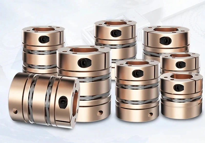 D26L35 Acoplamiento de diafragma elástico Eje de 4-12 mm 8 tornillos de altura 