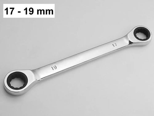 Double Head Ring Ratchet Wrench 8/9/10/11/12/13/14/15/16/17/18/19mm