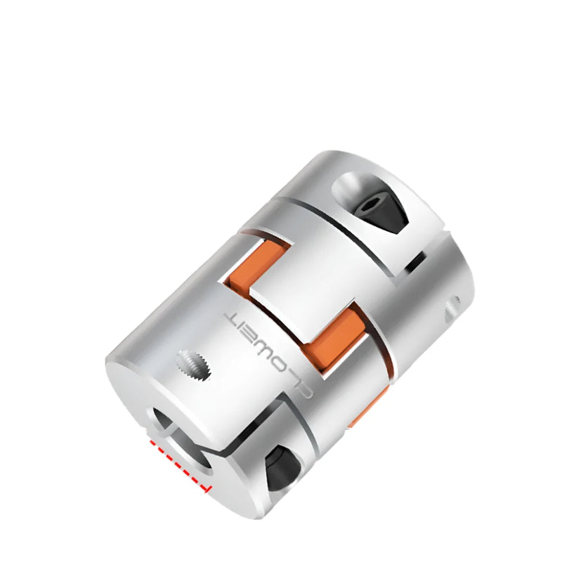 Pareja serie 1PC D30 L35 abrazadera de ciruela Flexible tamaño del eje del acoplador CNC 