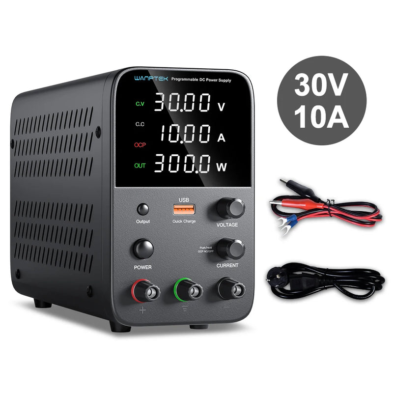 Adjustable DC Bench Power Supply 30V–160V Encoder & Memory Control Lab Voltage Regulator (APS / WPS / NPS Series)