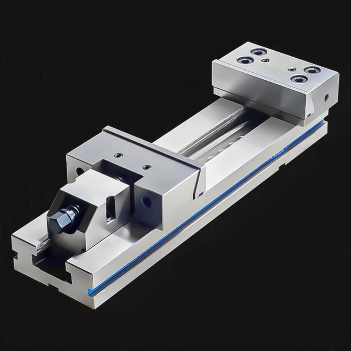 GT Precision Flat-Nose CNC Milling Vise, Models GT150B, GT175B, GT175A - 6 to 7 Inch Jaw