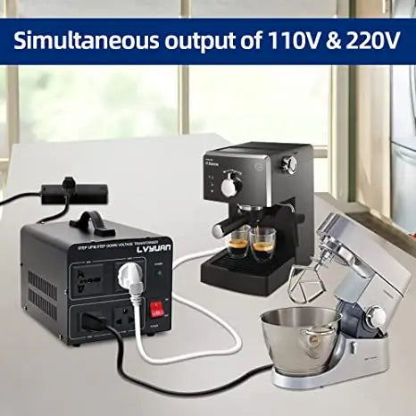 Universal Step-Up/Step-Down Voltage Converter (110V/230V)