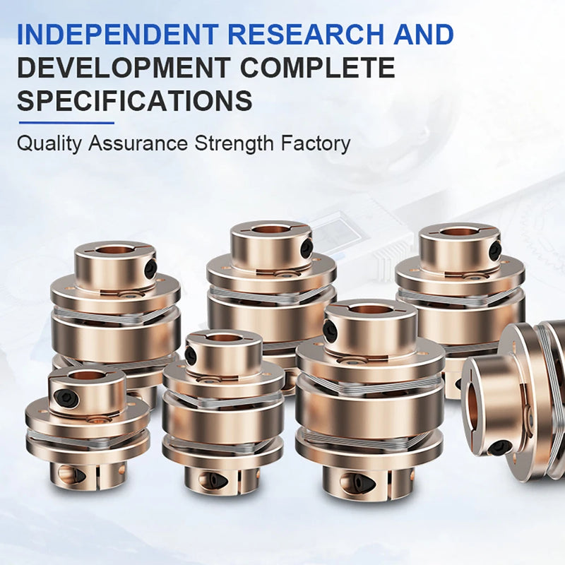 Acoplamiento de brida LE D40L35/50 Acoplador de eje de motor flexible Aluminio 