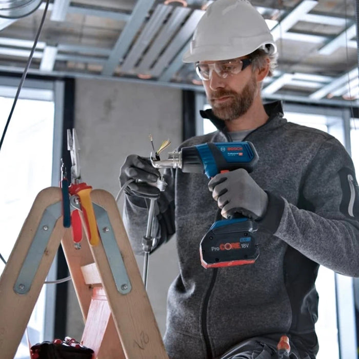 Bosch Wiederaufladbare Akku-Heißluftpistole Hochleistungs-Lithium-Elektro-Heißluftgebläse 