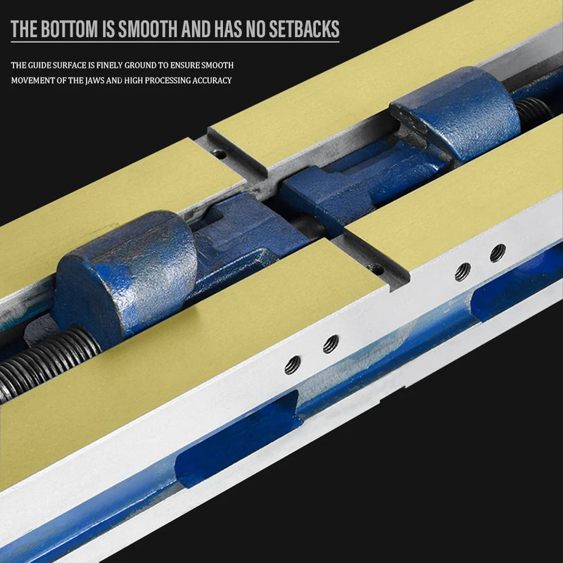 Double-Way Split Vise 4" 6" | CNC Milling Machine Dual Direction Bench Vise Cast Iron
