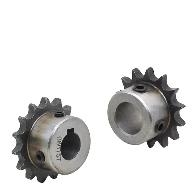 15T-17T 06B Sprockets for Roller Chain – A3 Steel