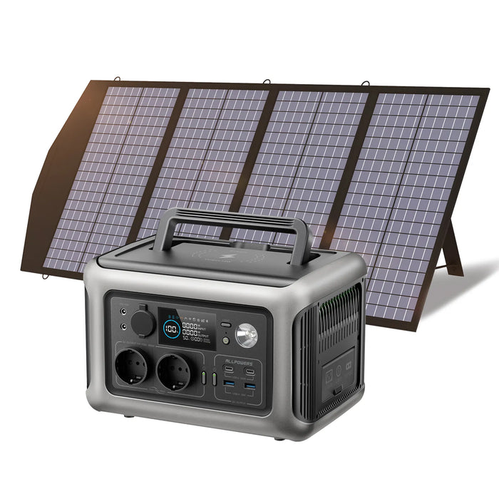 ALLPOWERS R600 Portable Powerstation with Solarpanel (Optional)，299Wh