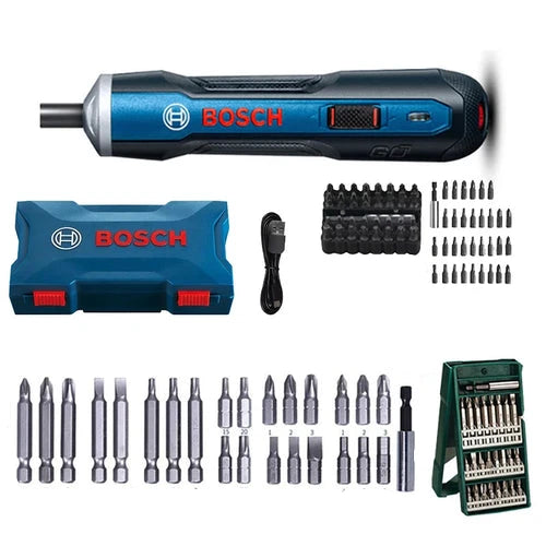 Bosch GO 2 Rechargeable Cordless Screwdriver – Multi-Function Electric Impact Driver