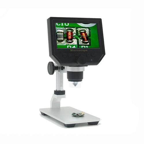 600X 3.6MP Digital Microscope with Aluminum Alloy Stand