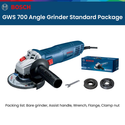 Bosch GWS 700 Angle Grinder – 700W Multifunctional Handheld Tool
