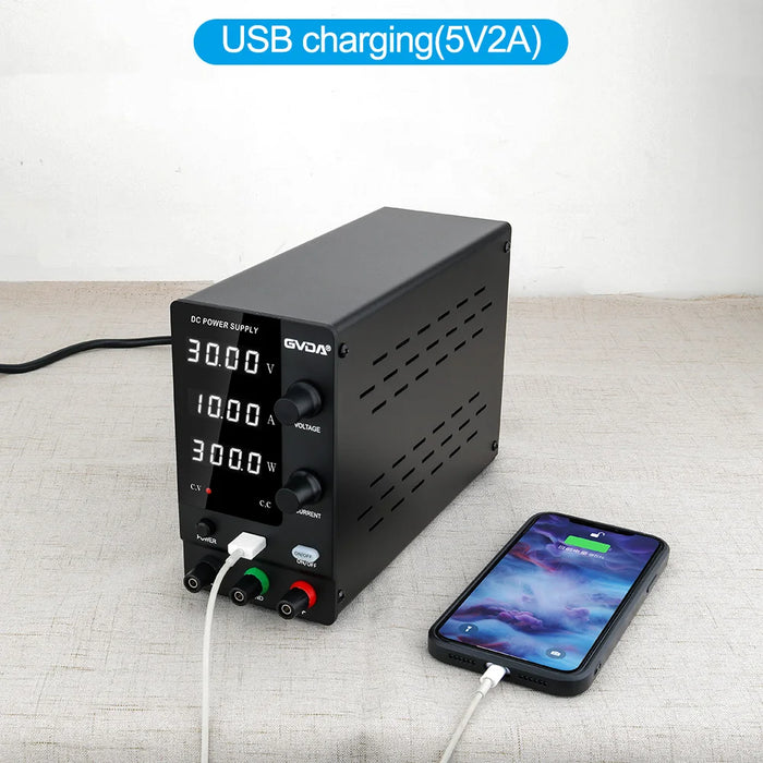 GVDA Adjustable DC Regulated Power Supply - DC 0-30V/60V/120V