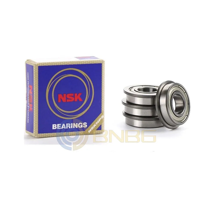 NSK Flange Ball Bearings F681 - F689 (ZZ) - High Precision Miniature Bearings