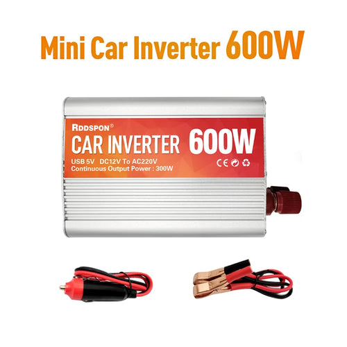 Mini Car Inverter 200W 400W 600W Modified Sine Wave Power Inverter DC