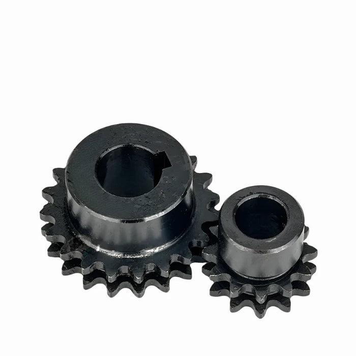 16T-18T 04C 25H Double Row Sprocket for Roller Chain