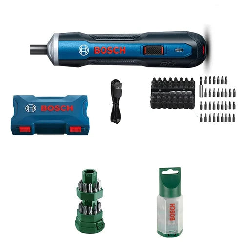 Bosch GO 2 Rechargeable Cordless Screwdriver – Multi-Function Electric Impact Driver