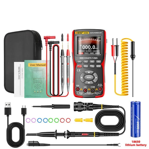 AOS02 Digital Oscilloscope & Transistor Test Multimeter