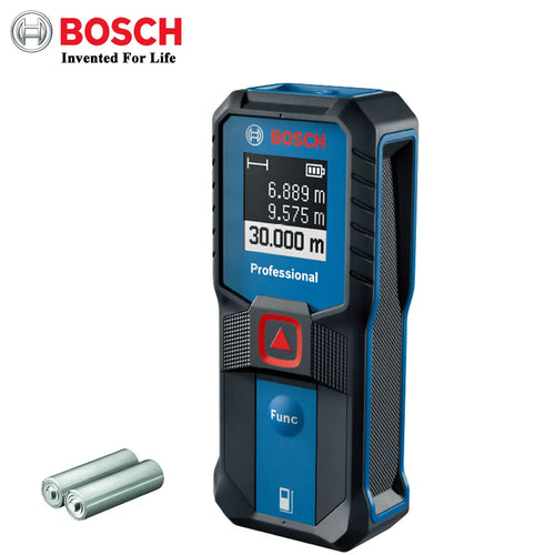 Bosch Laser Rangefinder GLM30-23 (Digital Laser Distance Meter, 30M Range)