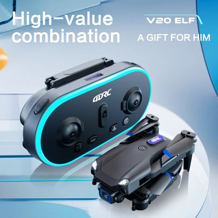 V20 Foldable Drone with 4K Camera, Altitude Hold, and WiFi FPV