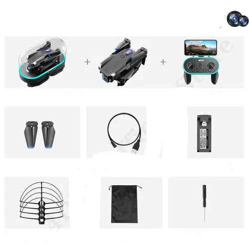 V20 Foldable Drone with 4K Camera, Altitude Hold, and WiFi FPV