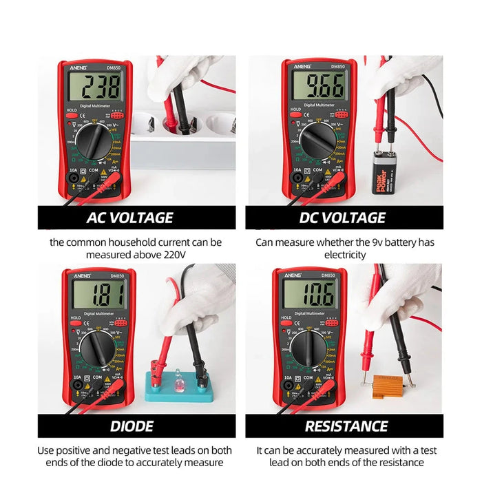 DM850 Electric Digital Multimeter